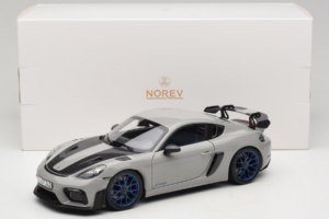 Porsche 718 Cayman 982 GT4 RS Weissach Package Chalk Norev 1:18 187253 Metal - imagen 8 de 8