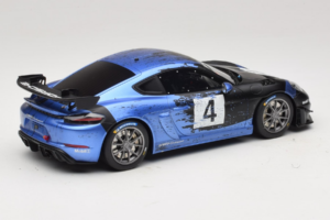 Porsche 718 Cayman GT4 RS Clubsport Negro Azul Otto 1:18 OT469 Resina - imagen 2 de 6