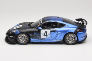 Porsche 718 Cayman GT4 RS Clubsport Negro Azul Otto 1:18 OT469 Resina - imagen 3 de 6