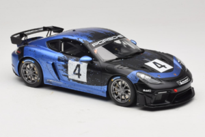 Porsche 718 Cayman GT4 RS Clubsport Negro Azul Otto 1:18 OT469 Resina - imagen 4 de 6