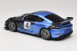 Porsche 718 Cayman GT4 RS Clubsport Negro Azul Otto 1:18 OT469 Resina - imagen 5 de 6