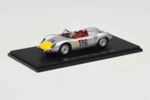Porsche 718 RS 61 #136 S. Moss / G. Hill Porsche KG Targa Florio 1961 Spark 1:43 S4149 Resina - imagen 2 de 4