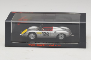 Porsche 718 RS 61 #136 S. Moss / G. Hill Porsche KG Targa Florio 1961 Spark 1:43 S4149 Resina - imagen 4 de 4