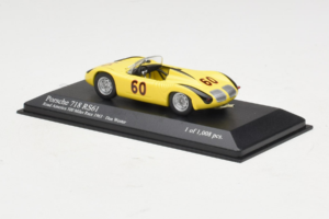 Porsche 718 RS61 #60 D. Wester Road America 500 Miles 1963 Minichamps 1:43 430636560 Metal - imagen 3 de 4