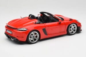 Porsche 718 Spyder RS Guards Red Norev 1:18 187271 Metal - imagen 3 de 8