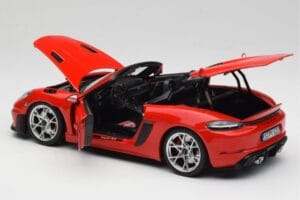 Porsche 718 Spyder RS Guards Red Norev 1:18 187271 Metal - imagen 5 de 8