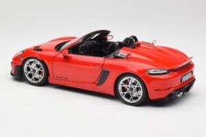 Porsche 718 Spyder RS Guards Red Norev 1:18 187271 Metal - imagen 7 de 8