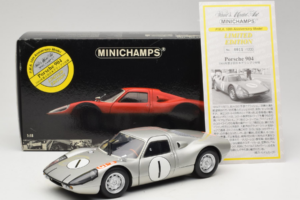 Porsche 904 GTS #1 Japan Grand Prix 1964 Minichamps 1:18 183646701 Metal - imagen 8 de 8