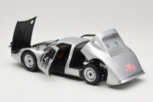 Porsche 904 GTS #150 E. Bohringer Rally Monte Carlo 1965 Class Winner Minichamps 1:18 180656750 Metal - imagen 5 de 8
