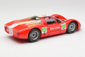 Porsche 906E BP World Record Runs Monza 1967 Minichamps 1:18 100676100 Metal - imagen 3 de 8