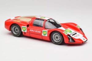 Porsche 906E BP World Record Runs Monza 1967 Minichamps 1:18 100676100 Metal - imagen 6 de 8