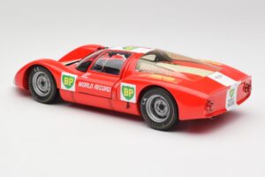 Porsche 906E BP World Record Runs Monza 1967 Minichamps 1:18 100676100 Metal - imagen 7 de 8