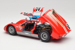 Porsche 906K #49 R. Vogele / J. Siffert 12 Hours of Sebring 1966 Minichamps 1:18 100666149 Metal - imagen 5 de 8