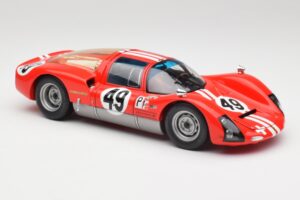 Porsche 906K #49 R. Vogele / J. Siffert 12 Hours of Sebring 1966 Minichamps 1:18 100666149 Metal - imagen 6 de 8