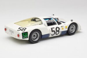 Porsche 906K #58 G. Klass / R. Stommelen 24 Hours of Le Mans 1966 Minichamps 1:18 100666158 Metal - imagen 3 de 8