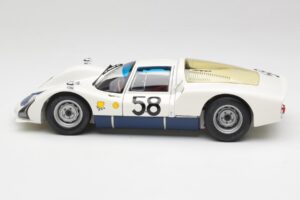 Porsche 906K #58 G. Klass / R. Stommelen 24 Hours of Le Mans 1966 Minichamps 1:18 100666158 Metal - imagen 4 de 8