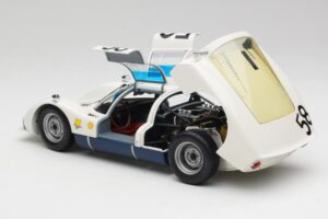 Porsche 906K #58 G. Klass / R. Stommelen 24 Hours of Le Mans 1966 Minichamps 1:18 100666158 Metal - imagen 5 de 8