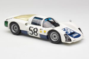 Porsche 906K #58 G. Klass / R. Stommelen 24 Hours of Le Mans 1966 Minichamps 1:18 100666158 Metal - imagen 6 de 8