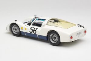 Porsche 906K #58 G. Klass / R. Stommelen 24 Hours of Le Mans 1966 Minichamps 1:18 100666158 Metal - imagen 7 de 8