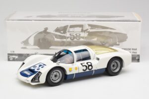 Porsche 906K #58 G. Klass / R. Stommelen 24 Hours of Le Mans 1966 Minichamps 1:18 100666158 Metal - imagen 8 de 8