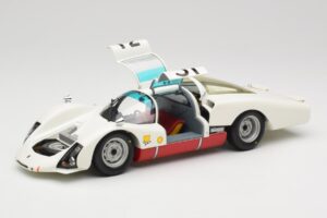Porsche 906 LH #31 H. Herrmann / H. Linge Porsche System Engineering 24 Hours of Le Mans 1966 Minichamps 1:18 100666131 Metal - imagen 2 de 8