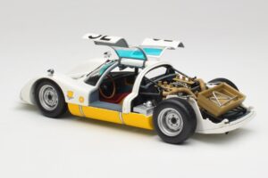 Porsche 906LH #32 Porsche System Engineering G. Schutz / P. De Klerk 24 Hours of Le Mans 1966 Minichamps 1:18 100666132 Metal - imagen 5 de 8