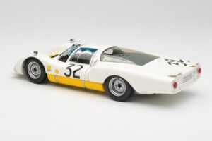 Porsche 906LH #32 Porsche System Engineering G. Schutz / P. De Klerk 24 Hours of Le Mans 1966 Minichamps 1:18 100666132 Metal - imagen 7 de 8