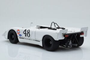 Porsche 908/02 #48 S. McQueen / P. Revson 12 Hours of Sebring 2nd Place Post Race Version 1970 AUTOart 1:18 87072 Metal - imagen 7 de 8