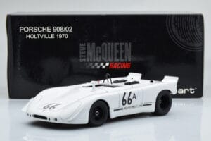 Porsche 908/02 #66A S. McQueen Holtville 1970 AUTOart 1:18 87073 Metal - imagen 8 de 8