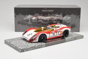 Porsche 908/02 Spyder #6 K. Lins / R. Attwood Nürburgring 1000km 1969 Minichamps 1:18 107692006 Metal - imagen 6 de 6
