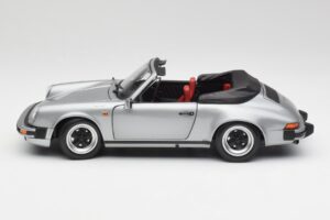 Porsche 911 930 Carrera 3.2 Cabriolet Gris Metálico Minichamps 1:18 100063034 Metal - imagen 4 de 8