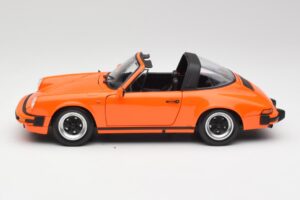 Porsche 911 930 Carrera 3.2 Targa Naranja Minichamps 1:18 100063064 Metal - imagen 4 de 8