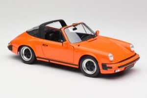 Porsche 911 930 Carrera 3.2 Targa Naranja Minichamps 1:18 100063064 Metal - imagen 6 de 8