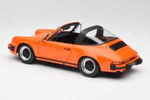 Porsche 911 930 Carrera 3.2 Targa Naranja Minichamps 1:18 100063064 Metal - imagen 7 de 8