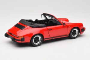 Porsche 911 930 Carrera 3.2 Cabriolet Guards Red Minichamps 1:18 110063030 Metal - imagen 3 de 8