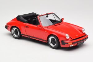 Porsche 911 930 Carrera 3.2 Cabriolet Guards Red Minichamps 1:18 110063030 Metal - imagen 6 de 8