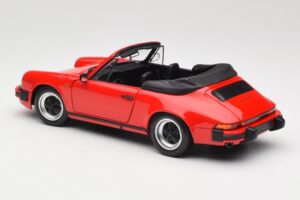 Porsche 911 930 Carrera 3.2 Cabriolet Guards Red Minichamps 1:18 110063030 Metal - imagen 7 de 8