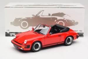 Porsche 911 930 Carrera 3.2 Cabriolet Guards Red Minichamps 1:18 110063030 Metal - imagen 8 de 8