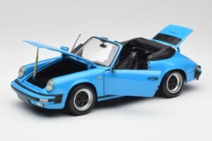 Porsche 911 930 Carrera Cabriolet Azul Minichamps 1:18 100063032 Metal - imagen 2 de 8
