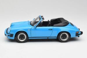 Porsche 911 930 Carrera Cabriolet Azul Minichamps 1:18 100063032 Metal - imagen 4 de 8