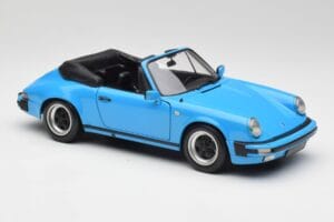Porsche 911 930 Carrera Cabriolet Azul Minichamps 1:18 100063032 Metal - imagen 6 de 8