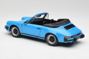 Porsche 911 930 Carrera Cabriolet Azul Minichamps 1:18 100063032 Metal - imagen 7 de 8