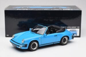 Porsche 911 930 Carrera Cabriolet Azul Minichamps 1:18 100063032 Metal - imagen 8 de 8