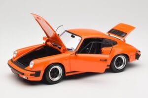 Porsche 911 930 Carrera 3.2 Signal Orange Minichamps 1:18 100063025 Metal - imagen 2 de 8