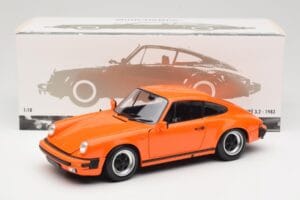 Porsche 911 930 Carrera 3.2 Signal Orange Minichamps 1:18 100063025 Metal - imagen 8 de 8