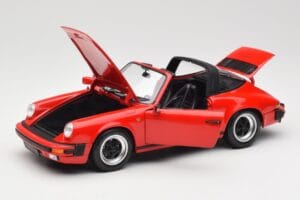 Porsche 911 930 Carrera Targa 3.2 Guards Red Minichamps 1:18 100063061 Metal - imagen 2 de 9