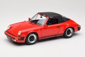 Porsche 911 930 Carrera Targa 3.2 Guards Red Minichamps 1:18 100063061 Metal - imagen 3 de 9