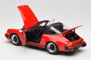 Porsche 911 930 Carrera Targa 3.2 Guards Red Minichamps 1:18 100063061 Metal - imagen 6 de 9
