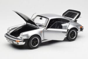 Porsche 911 930 Turbo 3.3 Plata Norev 1:18 187574 Metal - imagen 2 de 8