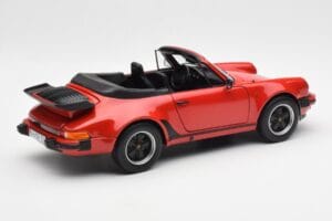 Porsche 911 930 Turbo Cabriolet Rojo Norev 1:18 187664 Metal - imagen 3 de 8